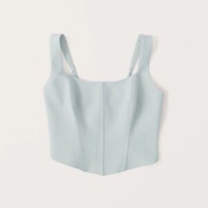 Abercrombie Scoopneck Corset Top